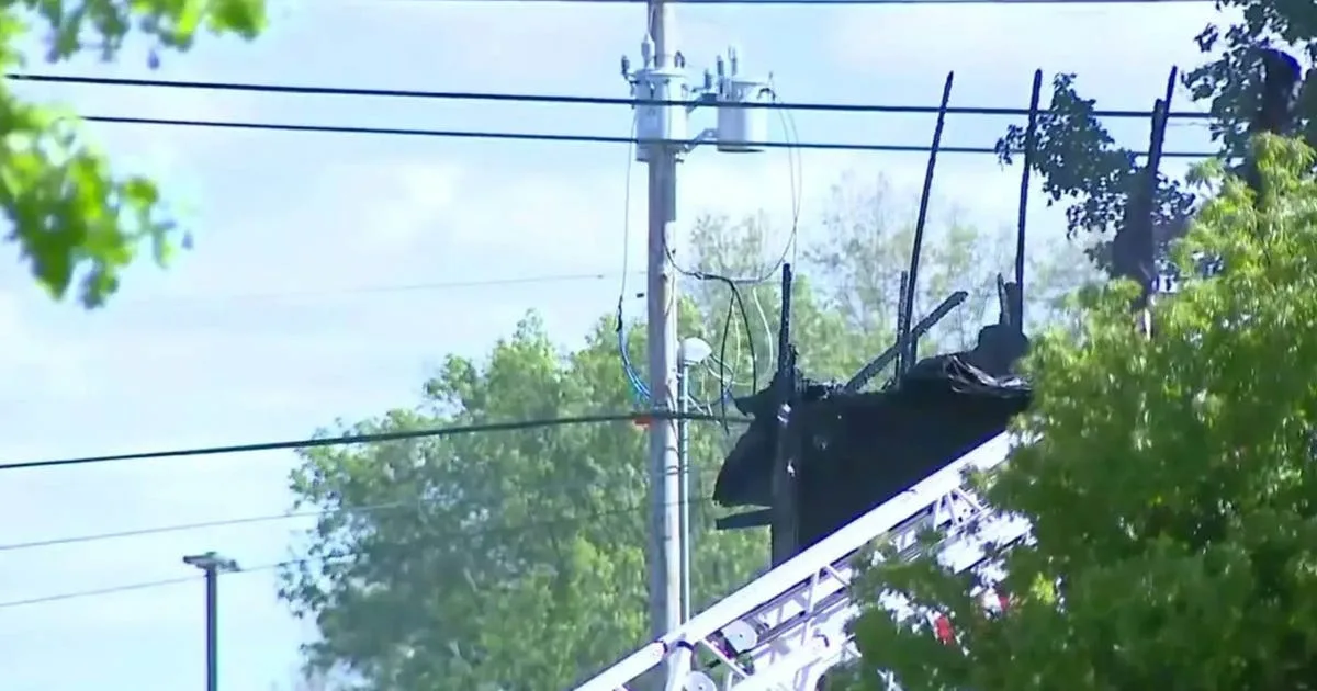 Small plane crashes into Ohio home killing 2 on board, igniting blaze in residential area