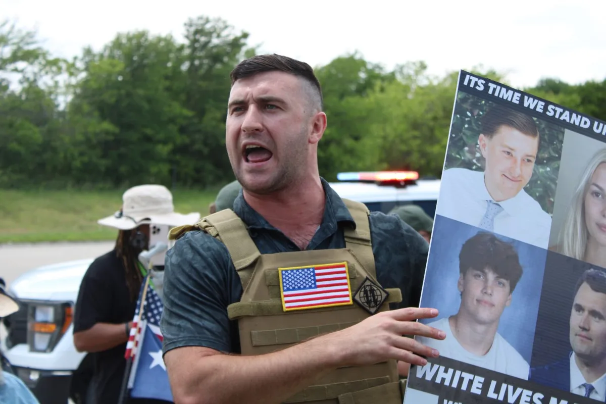 White nationalist influencer in Dallas County Jail, bond set at $1 million for a 'terroristic threat'