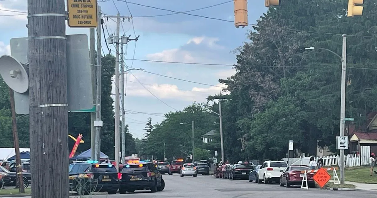 At least 12 people shot at an Ohio festival and a search for suspects is still ongoing, police say