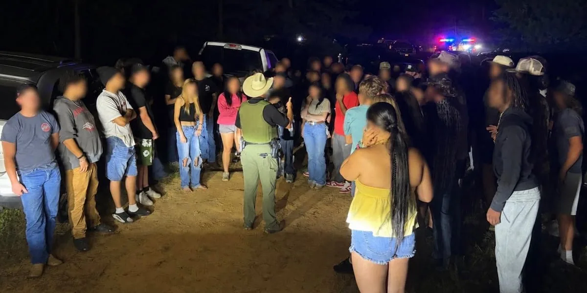 Constables disperse illegal underage party in Upshur County