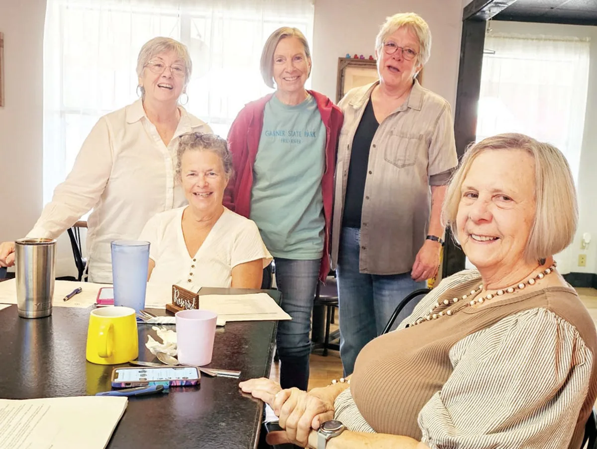 League of Women Voters gathers at the Hen's Nest for meeting