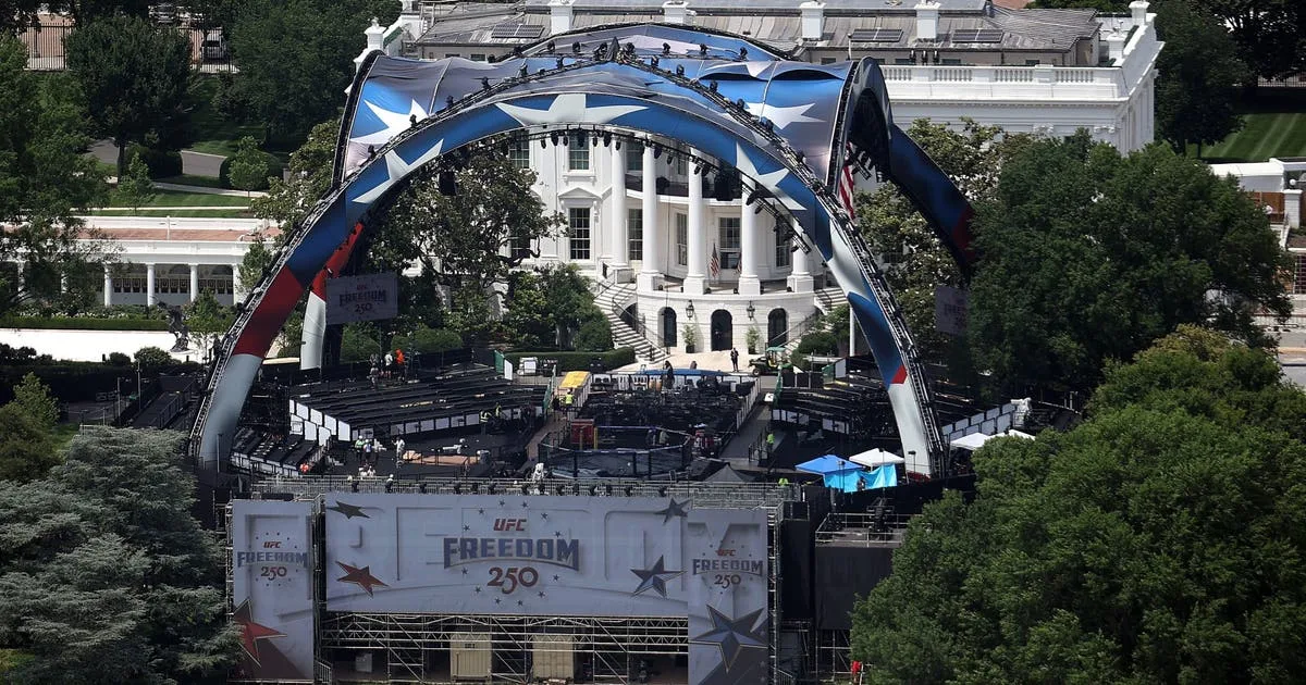 White House UFC fight could cost $60M, involve multiple federal agencies