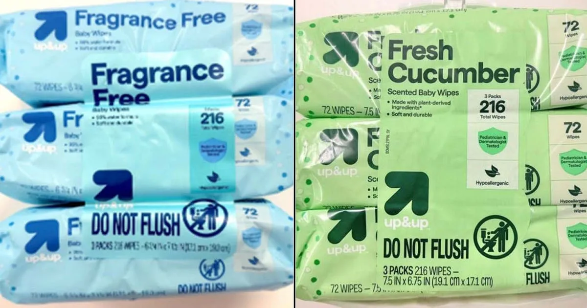 Target baby wipes recalled for serious bacteria risk