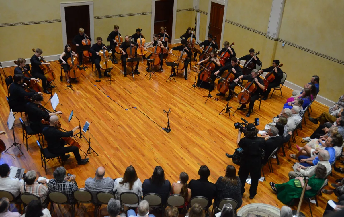 Final week of Cellos Festival and School in Fredericksburg approaching