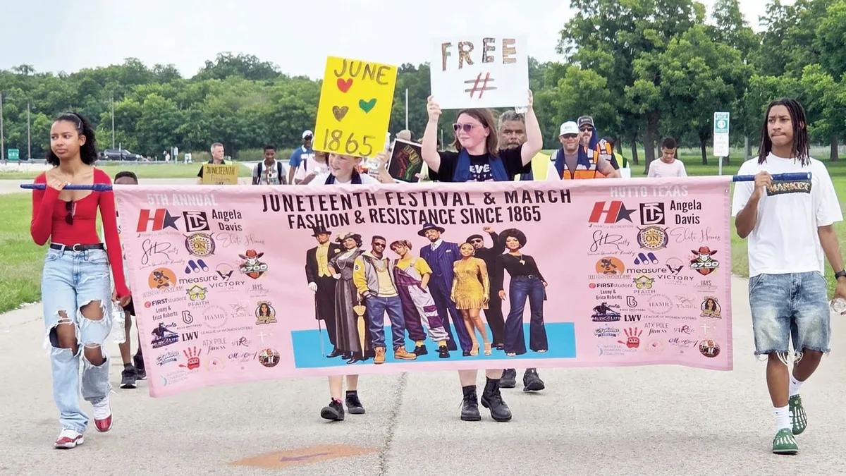 HUTTO TURNS OUT IN STYLE FOR JUNETEENTH CELEBRATION