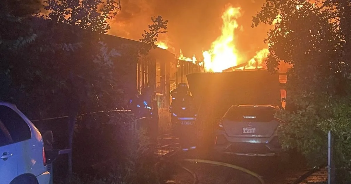 Fire sends woman to hospital, destroys home, garage in Guadalupe County