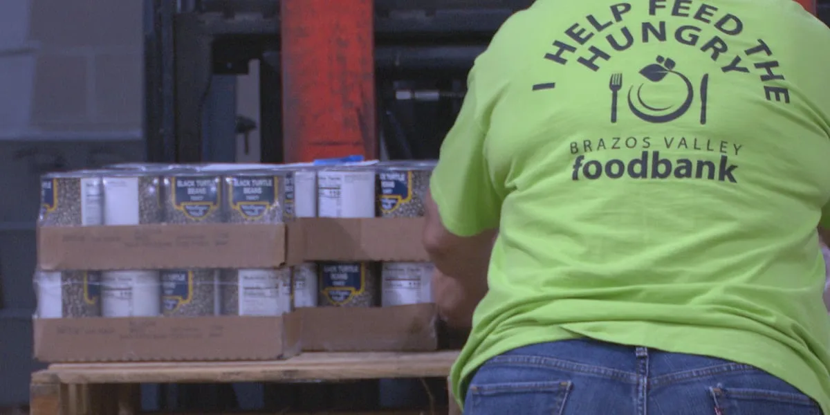 The food bank needs 17,000 pounds in food donations to meet its goal: KBTX Summer Hunger Food Drive