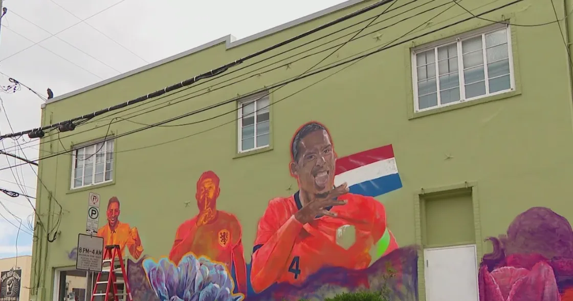 Deep Ellum in Dallas unveils murals to welcome World Cup fans