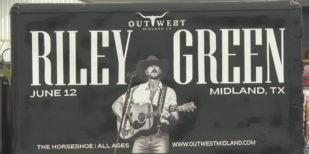 Riley Green concert sets attendance record at Midland County Horseshoe