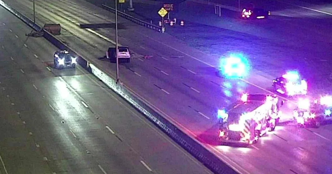 Mom seriously injured, unborn baby killed in Garland crash with 18-wheeler carrying massive paper rolls, police say