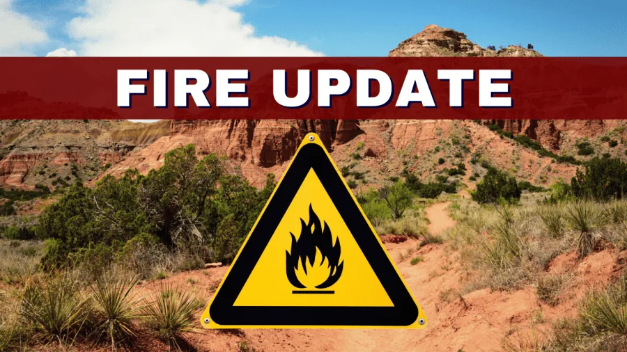 Crews working fire in Cimarron County Thursday