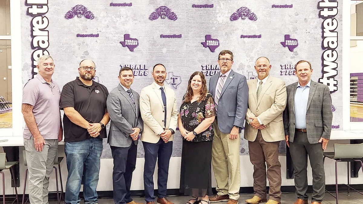 Thrall ISD leaders win 'School Board of the Year'