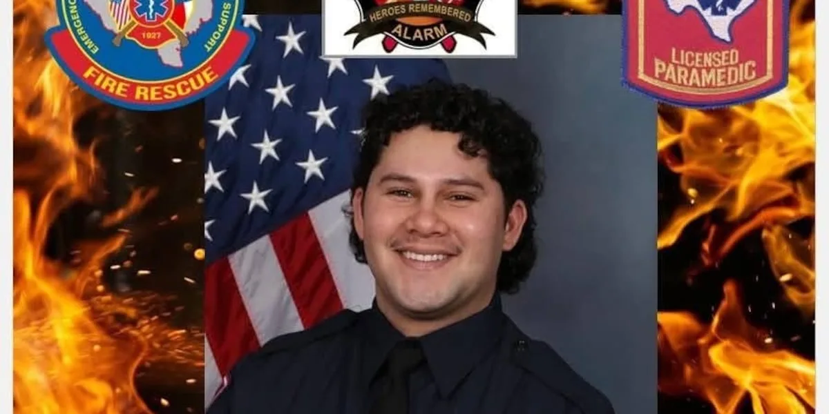Odessa Police Department mourns fallen firefighter