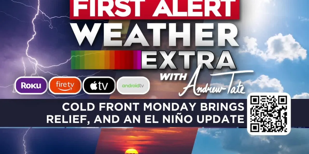 Cold Front Monday Brings Relief, and an El Nio Update | June 11, 2026