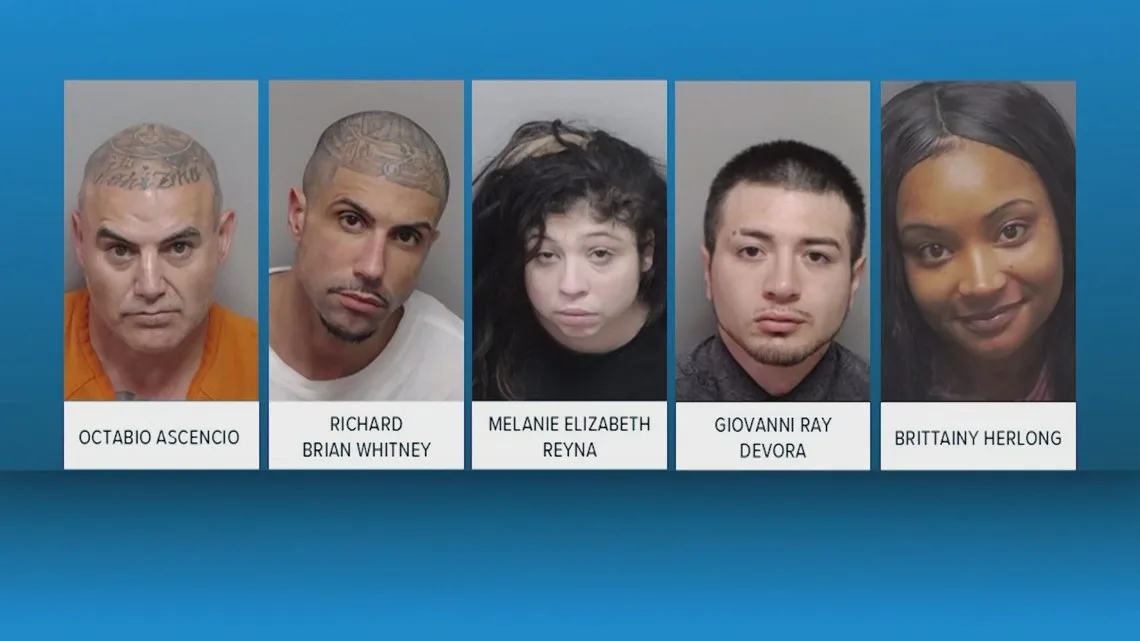 Live Oak neighborhood sees 5 arrests for fraud, theft and drug charges, police say