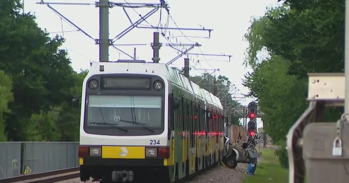 One dead, two injured in DART train crash in Lake Highlands
