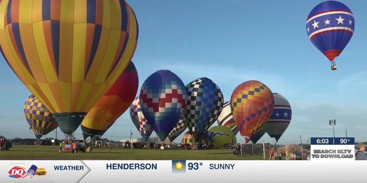Off to the races: Day two of the Great Texas Balloon Race sees over forty pilots