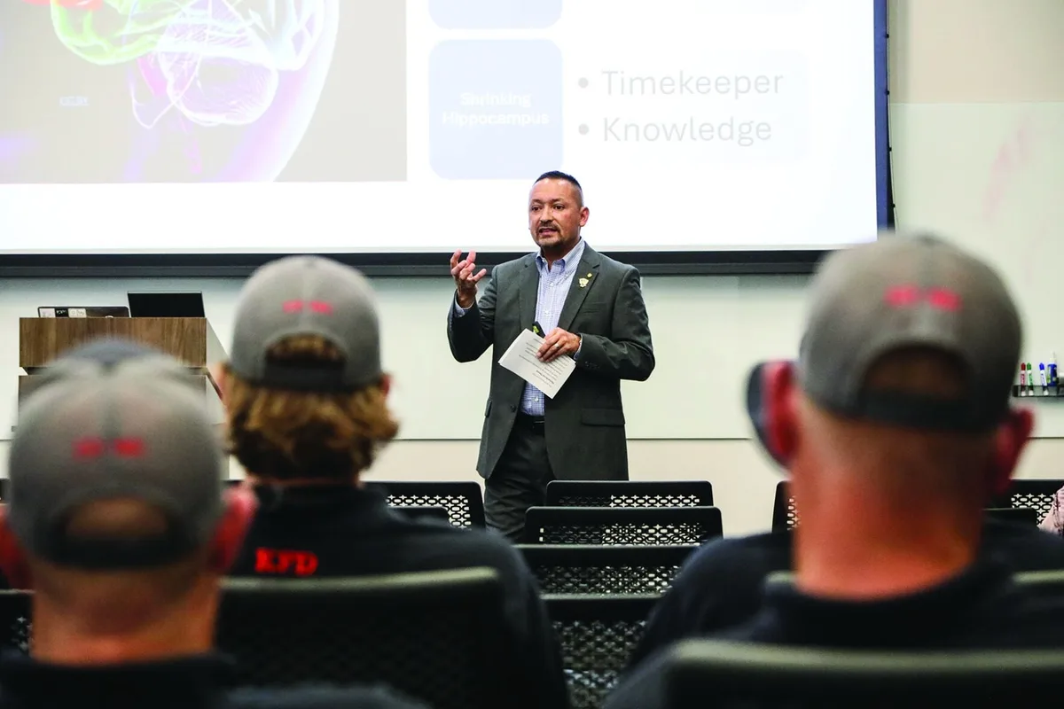 Retired trooper urges responders to 'reframe trauma'