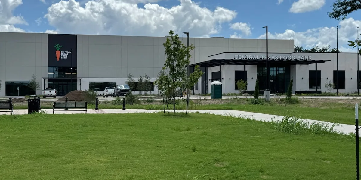 Central Texas Food Bank's new Waco facility nears July opening
