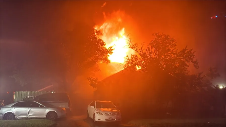 Fire breaks out in central Abilene Thursday night