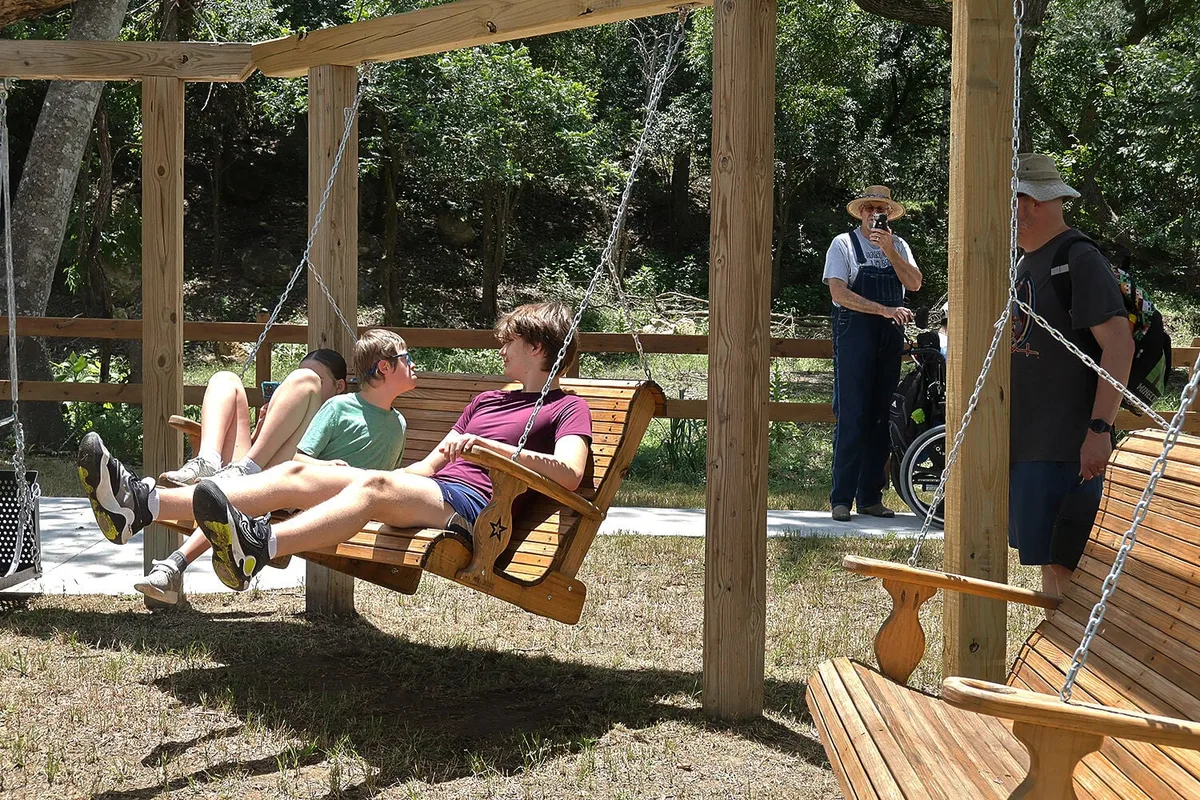 CAMP finishes music garden, pavilion on property