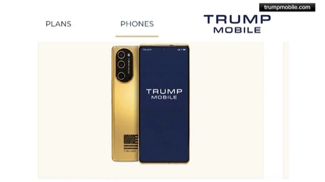After 11 months of delays, Trump's golden smartphone finally arrives