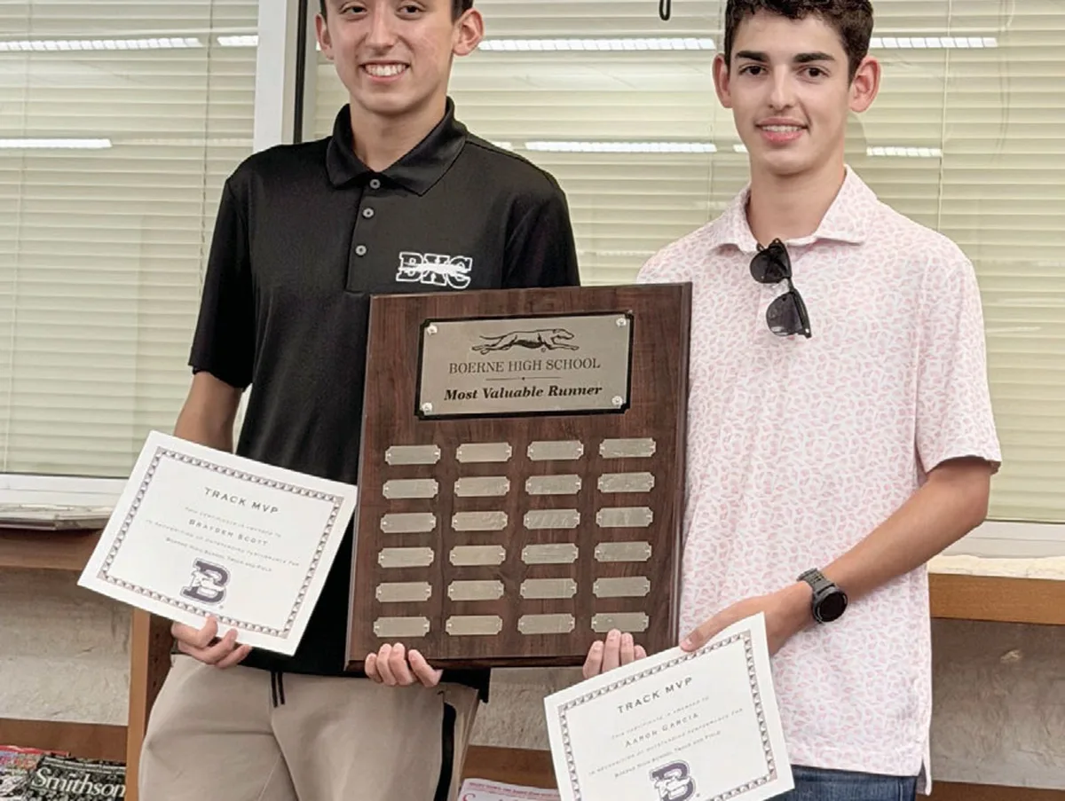 Boerne High Track and Field Awards Ceremony 2026