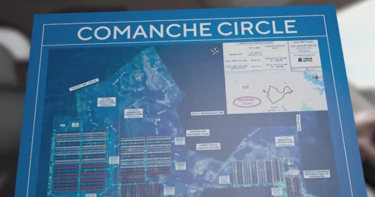 Hood County approves 2,000acre Comanche Circle datacenter plan