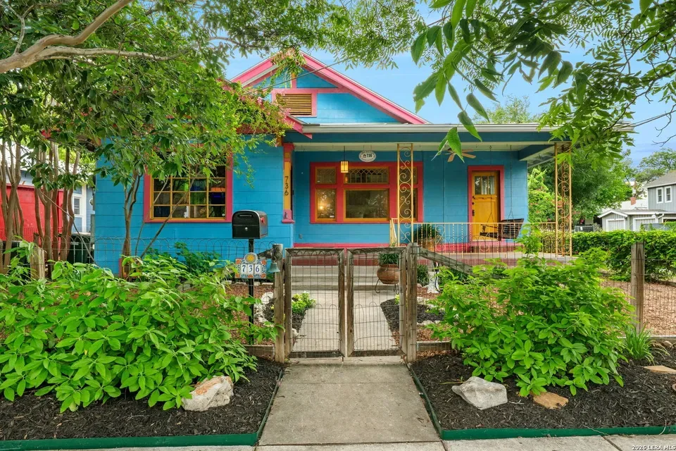 A King William home once owned by author Sandra Cisneros is up for sale