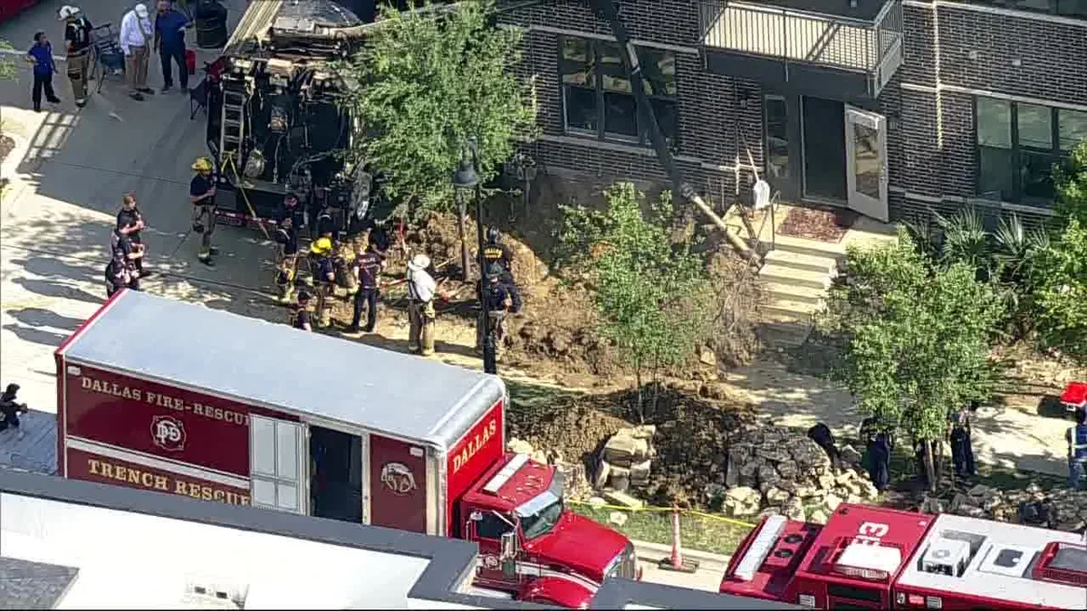 Construction worker identified after fatal tunnel collapse at Dallas apartment construction site, authorities say