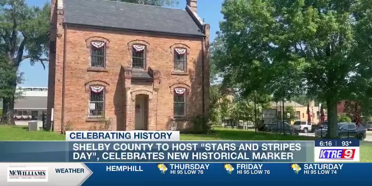 Shelby County to host Stars and Stripes Day, unveil historic jail designation