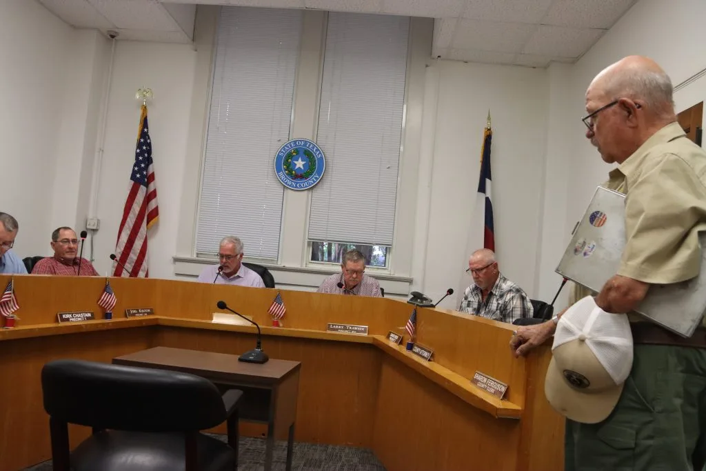 Isbell's Resignation as Precinct 4 County Constable Announced in Commissioners Court Meeting