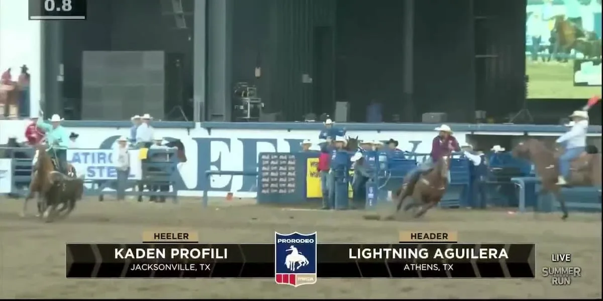 Athens' Aguilera, Jacksonville's Profili win $16,000 at 4 rodeos