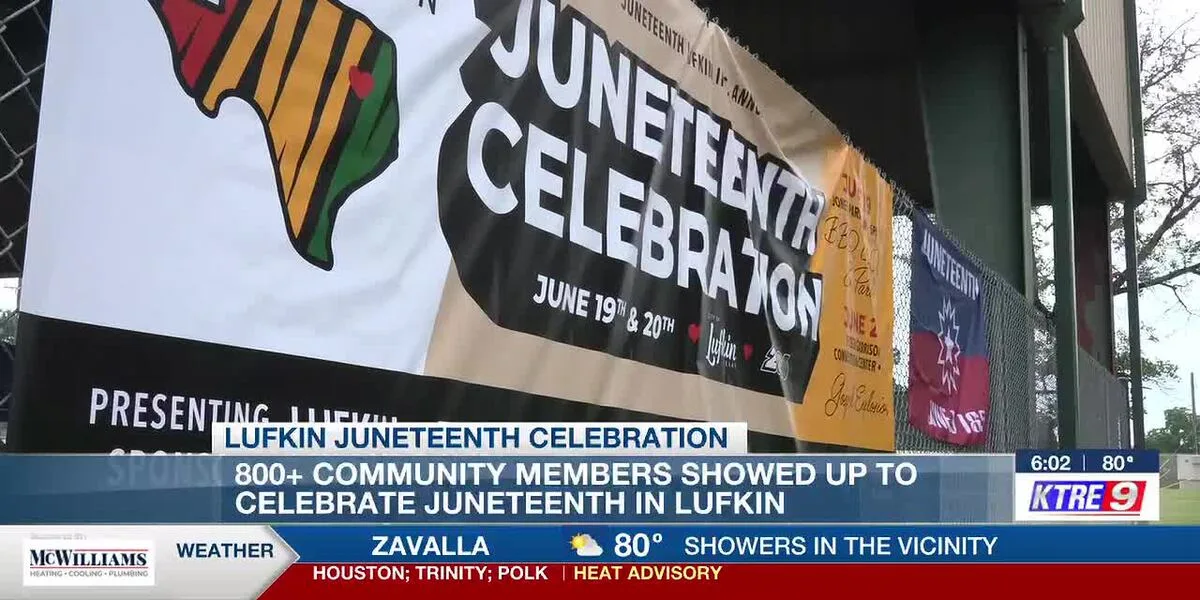 Lufkin Juneteenth celebration draws 800+ to Jones Park