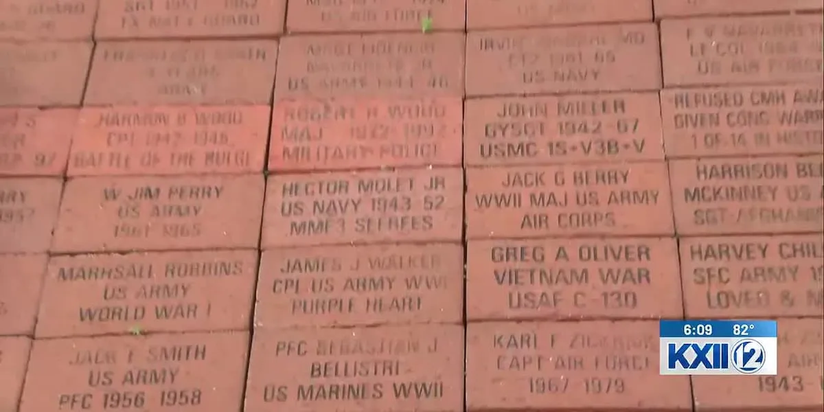 We the People: Texoma families honor veterans, service members, with bricks at Denison's Eisenhower monument