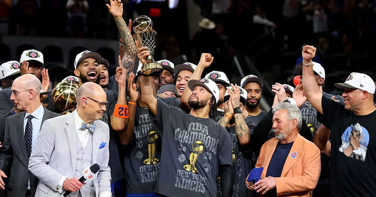 New York Knicks clinch first NBA title since 1973 with Game 5 win over Spurs