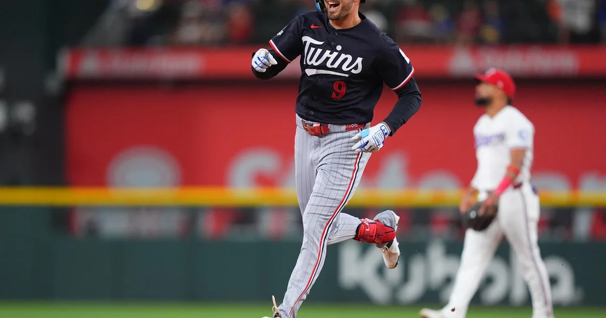 Twins rout Rangers 12-2, clinch series win in Texas