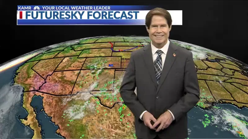 From possible thunderstorms to hot summertime temps