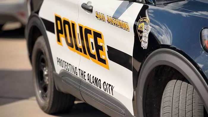 SAPD officer hospitalized after driver rear-ends patrol vehicle, police say