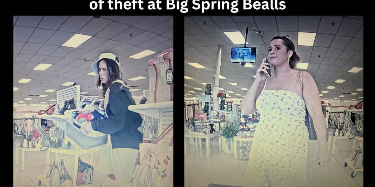 Crime Stoppers searching for 2 women accused of theft at Big Spring Bealls