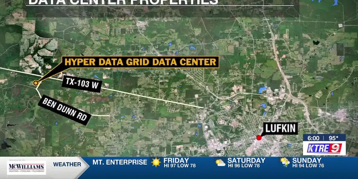 Second AI data center in Angelina County already ahead of Amp Z