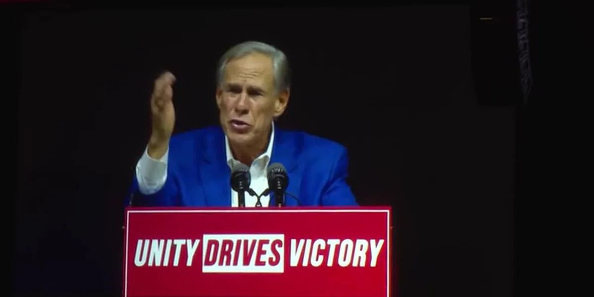 At GOP convention, Abbott vows to "demolish" Democrats, calls for crackdown on H-1B visas and Sharia law