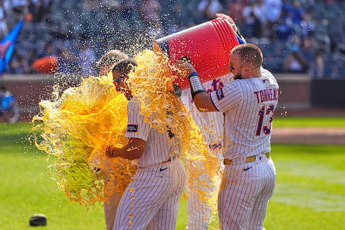 Tyrone Taylor and Carson Benge rally Mets to Subway Series win over stumbling Yankees