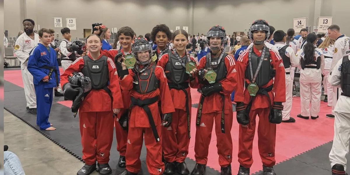 Brazos Valley students ranked among top 10 in the world for taekwondo