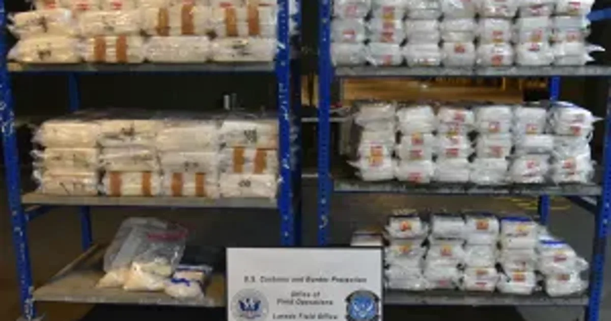 CBP intercepts $10.1 million methamphetamine shipment at Laredo World Trade Bridge