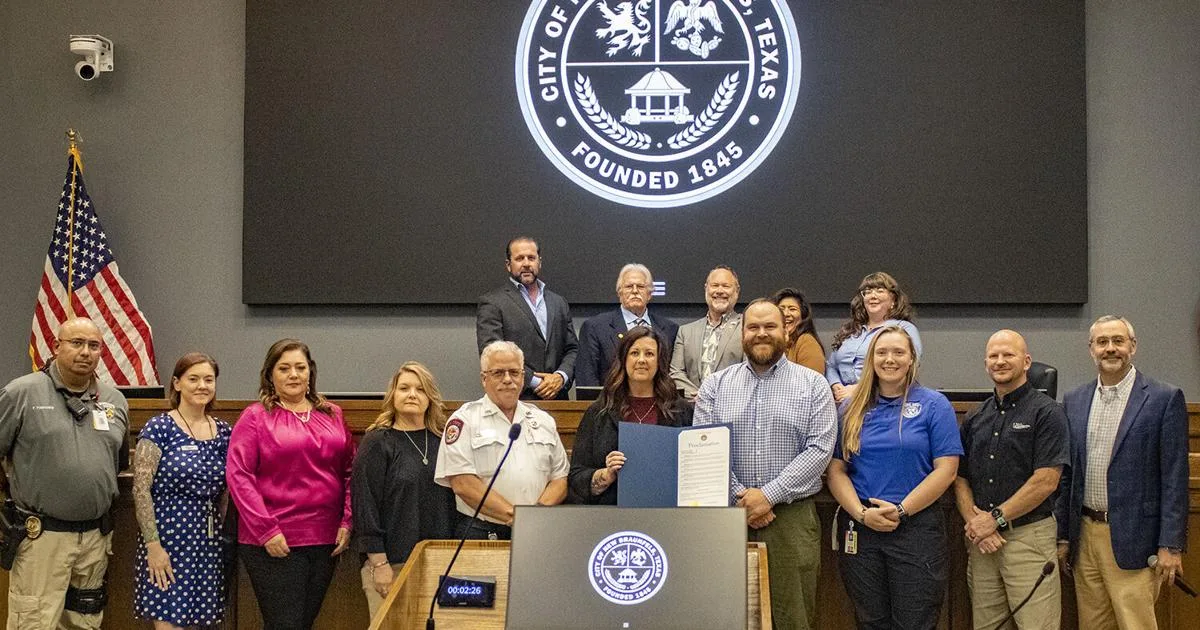 New Braunfels City Council recognizes June as National Safety Month