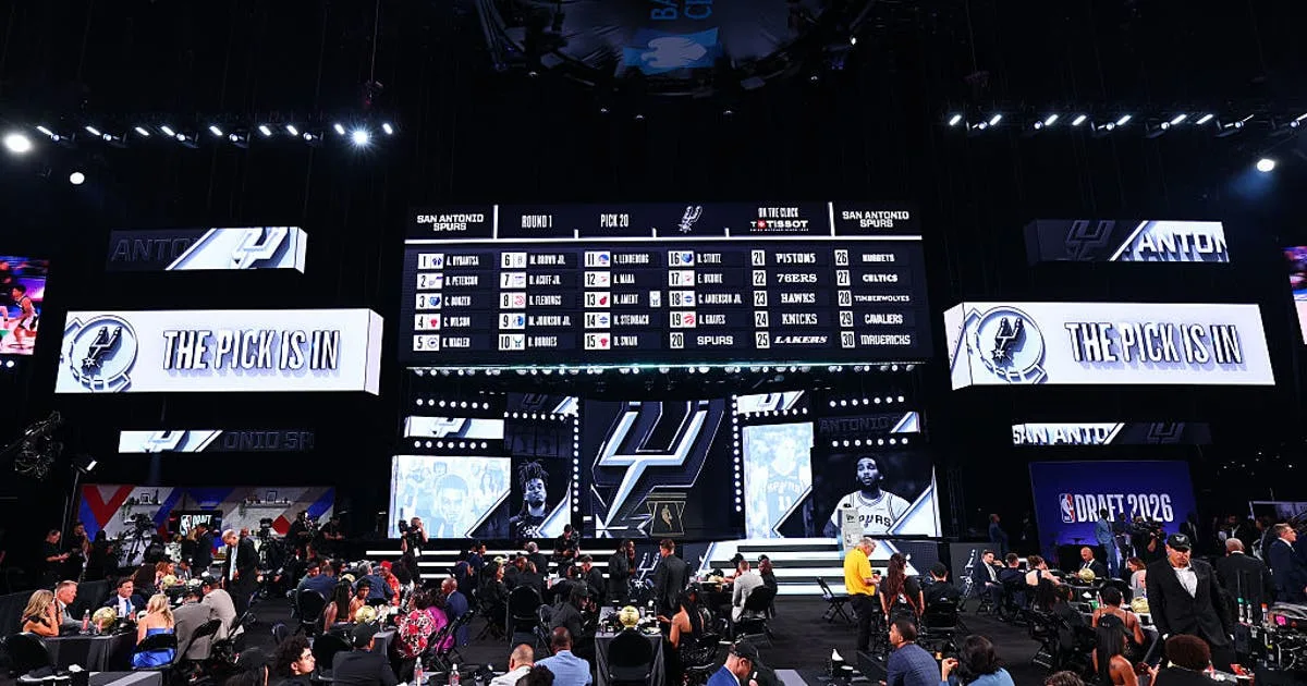 San Antonio Spurs select Kentucky's Jayden Quaintance with No. 20 pick in 2026 NBA Draft