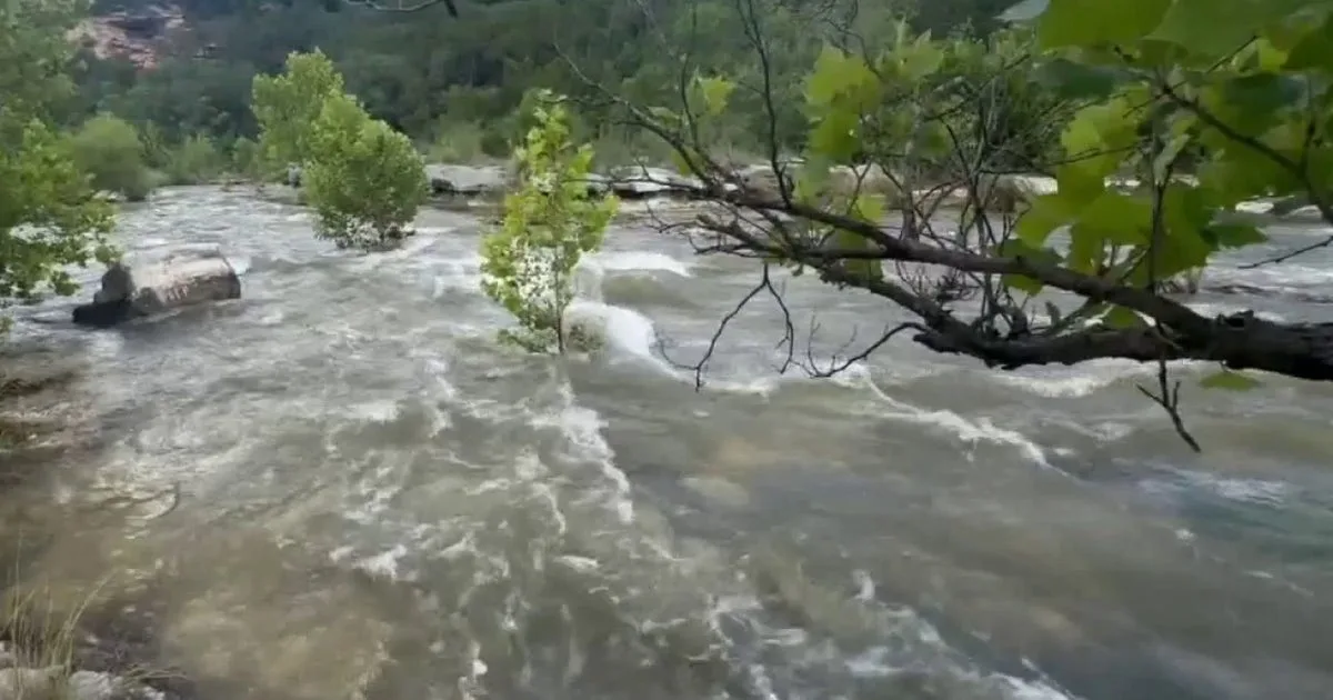 Kayakers, roaring waters return to Barton Creek Greenbelt after heavy downpour