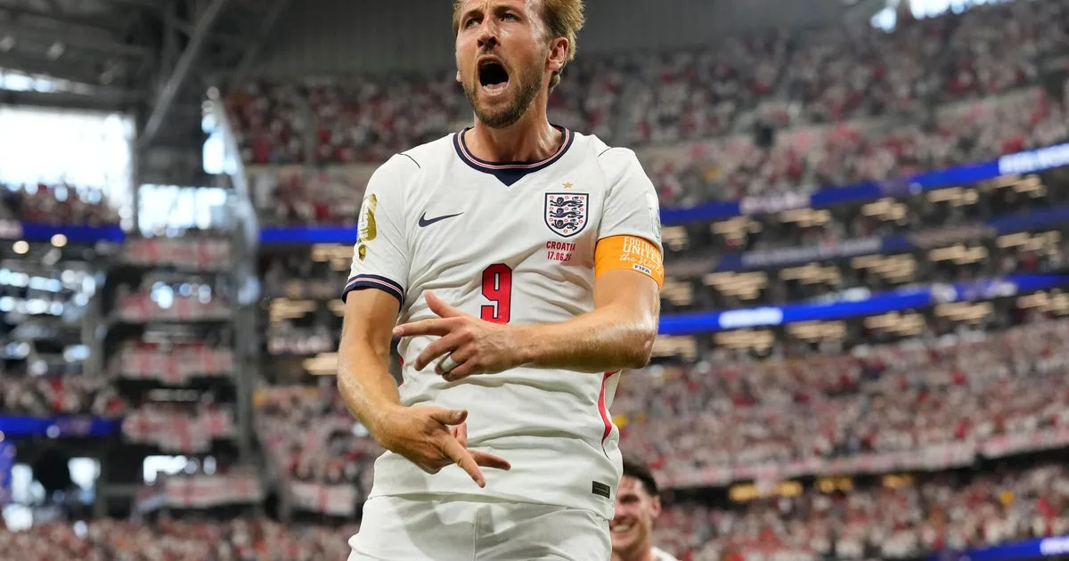 Harry Kane ties England's World Cup scoring record in 4-2 win over Croatia