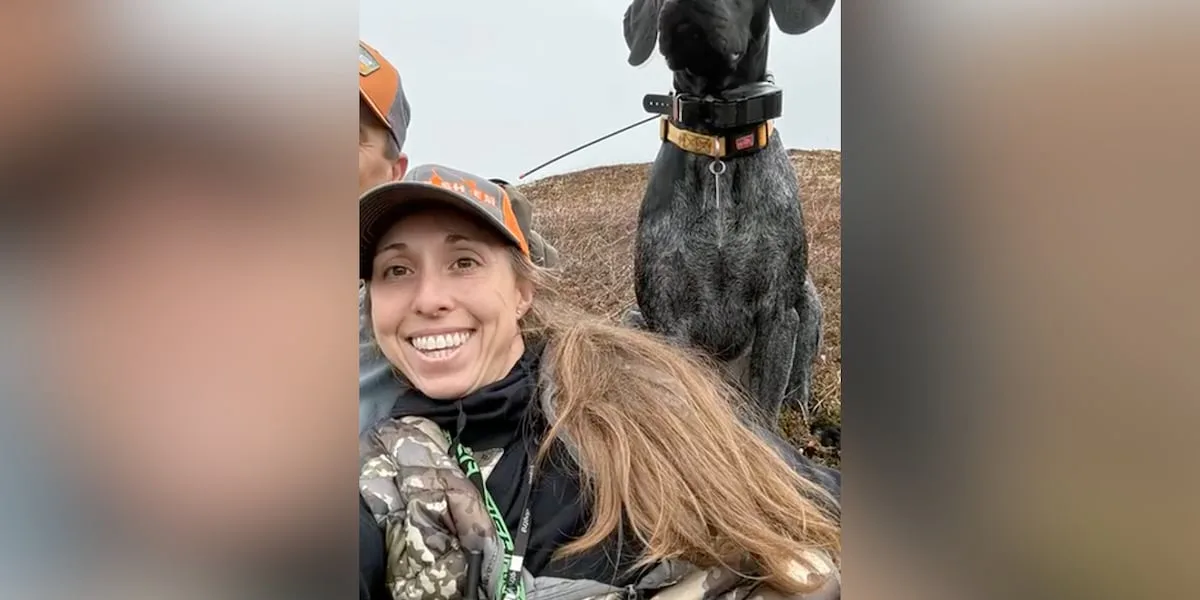 'Lucky to be alive': Woman fends off bear in woods after animal nearly kills her dog